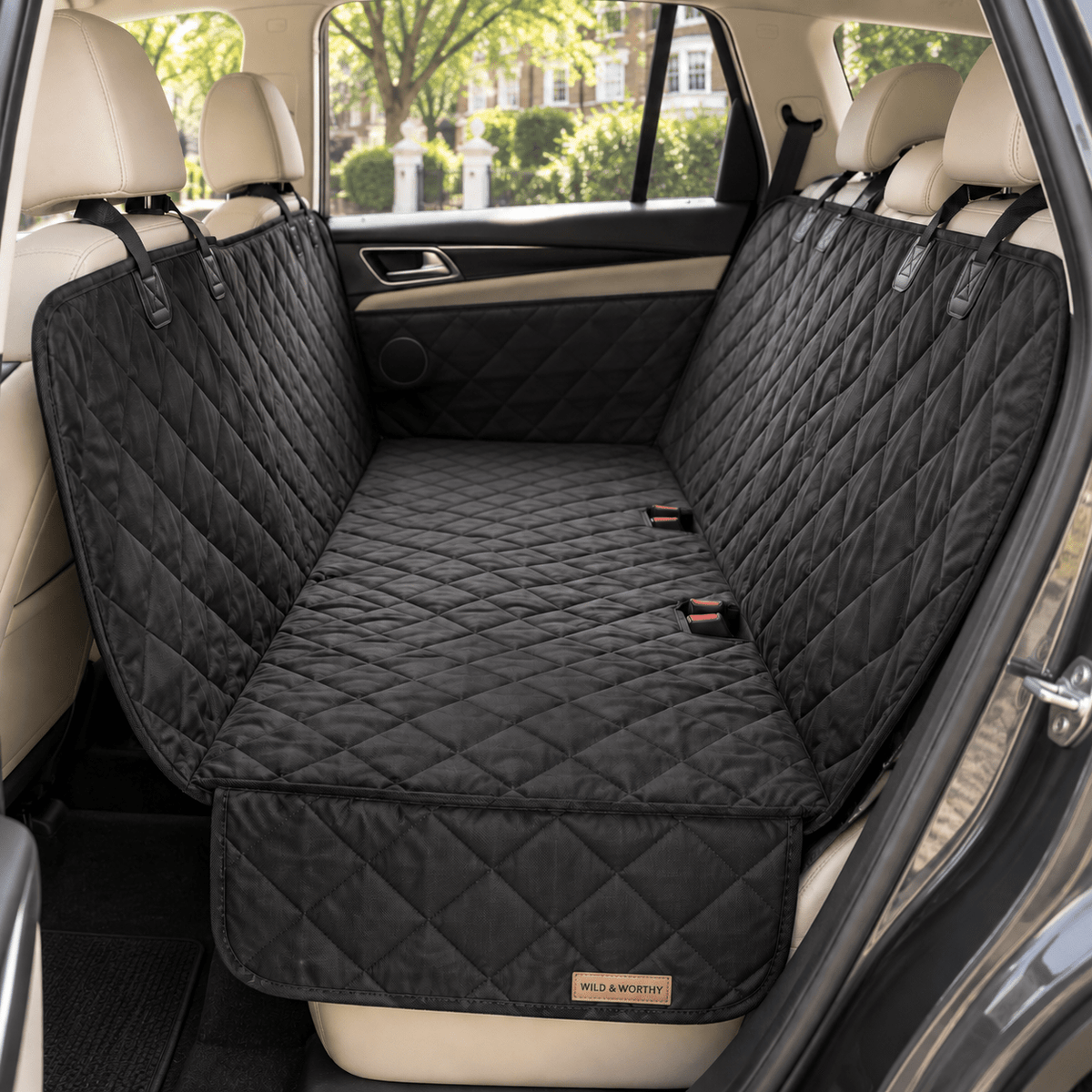 Quilted Car seat protector for Pets