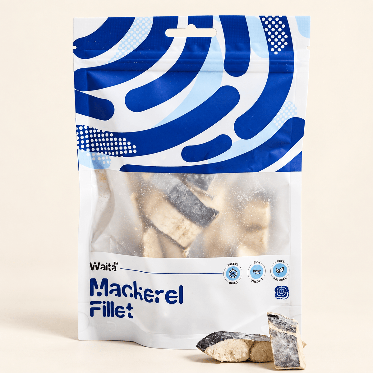 Waita Freeze-Dried Mackerel Fillet 40g