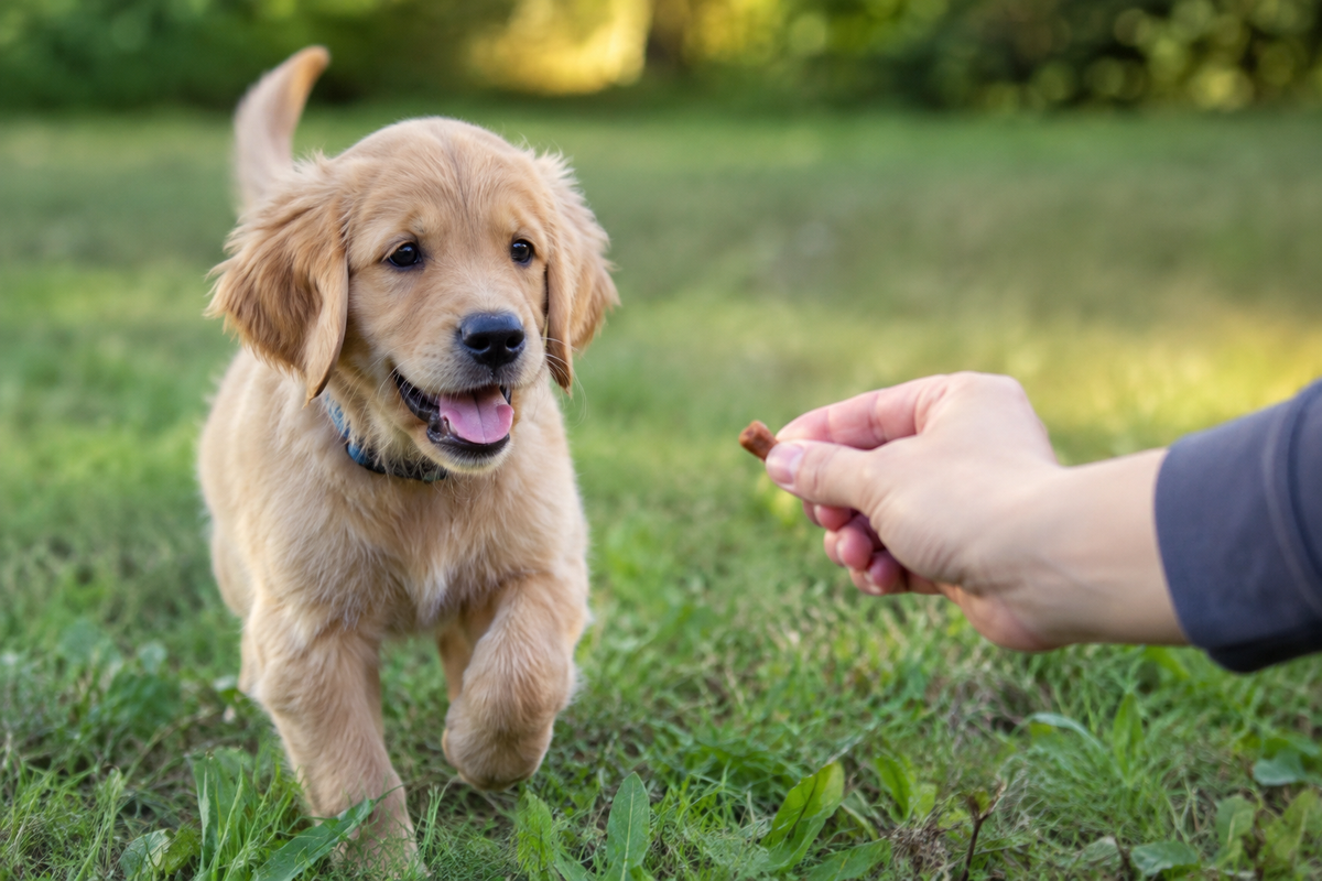 Best Treats for Puppy Recall Training: What to Look For - Wild & Worthy UK