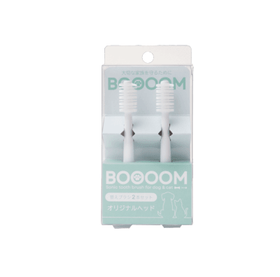 BOOOOM Specific 360° Sonic Toothbrush Replacement Heads for Dogs & Cats(2-Pack): Large - Wild & Worthy UK