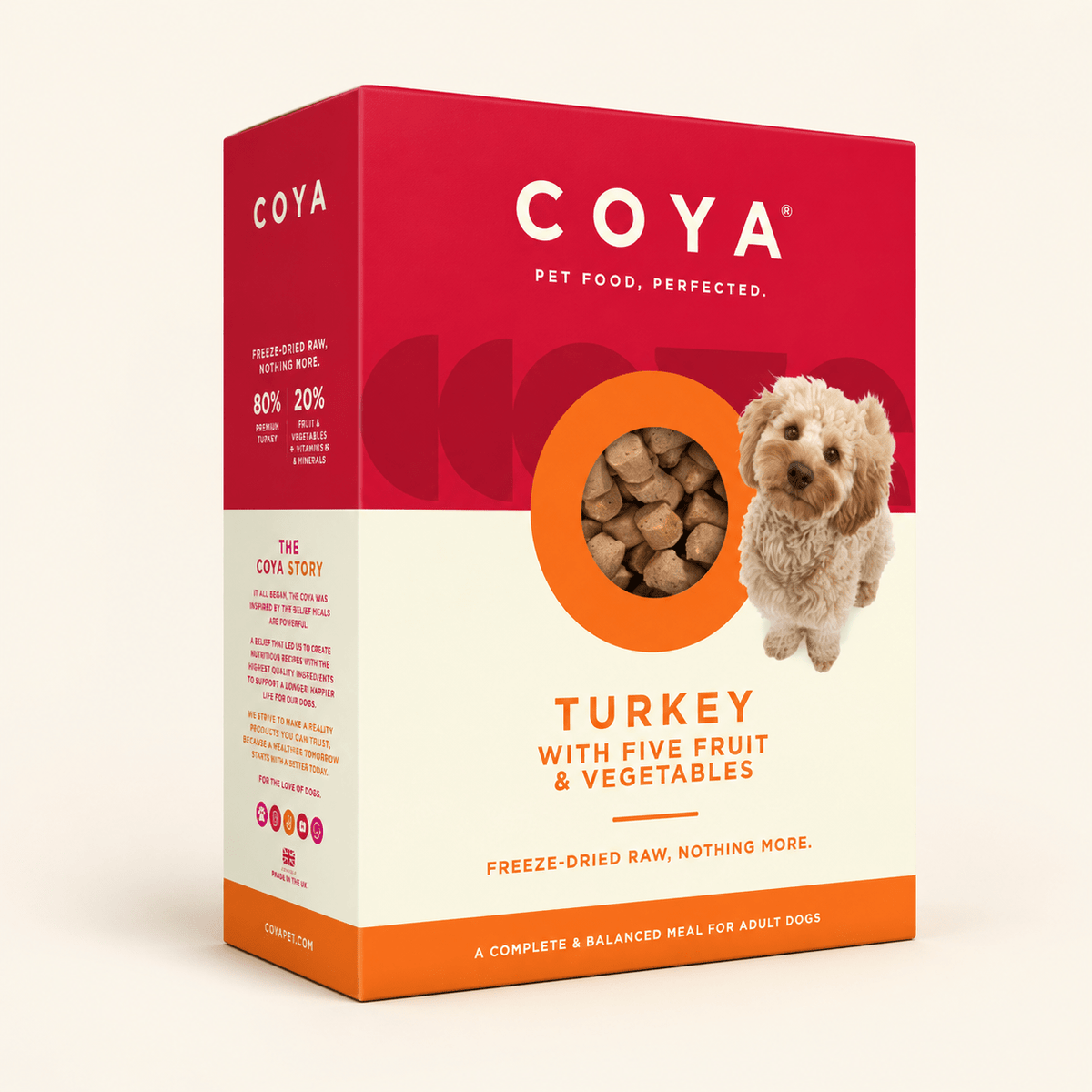 COYA Turkey Freeze-Dried Dog Food - Wild & Worthy UK
