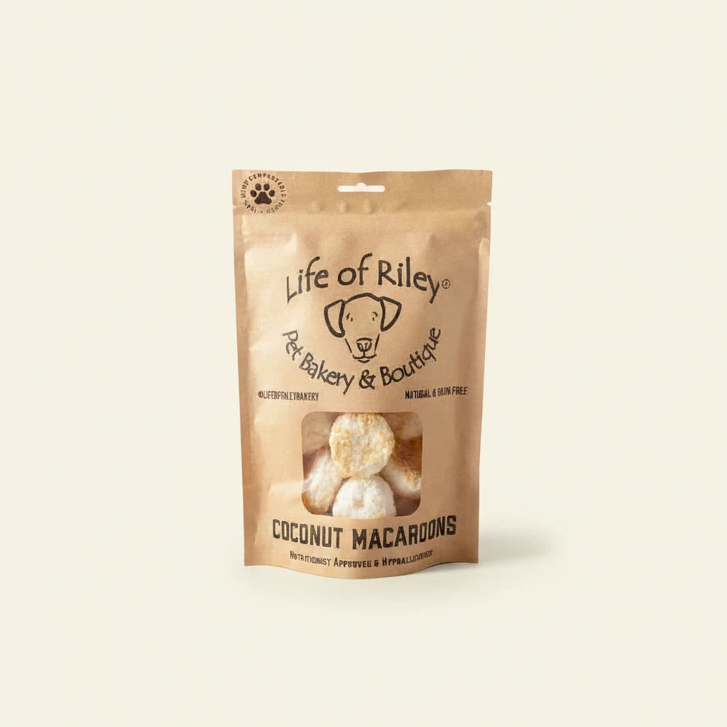 Life of Riley Coconut Macaroons for Dogs – 100g