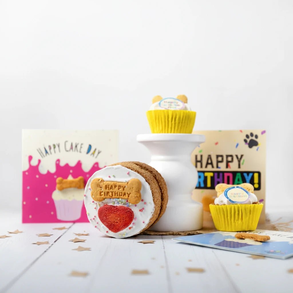Luxury Dog Birthday Cake | Grain-Free Handmade Dog Celebration Cake - Wild & Worthy UK