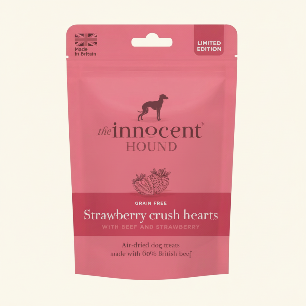 Strawberry Crush Hearts - Beef with Strawberry 70g