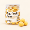 WAITA 70g freeze-dried quail egg yolk jar with golden treats WAITA Freeze-Dried Quail Egg Yolk